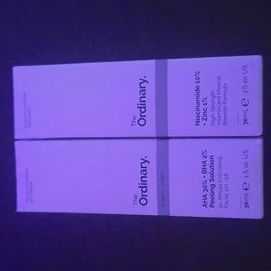 The Ordinary 2 for 10 !! Blemish formula & exfoliation formula!! Nwt